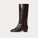 Martha High Boots, deep brown